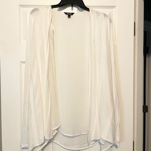 Sweater with inner sheer shell